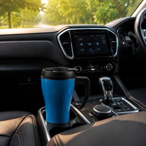 Thermo Travel Mug- Aqua