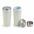Pastel Blue Double-Wall Thermal Tea Tumbler