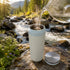 Pastel Blue Double-Wall Thermal Tea Tumbler