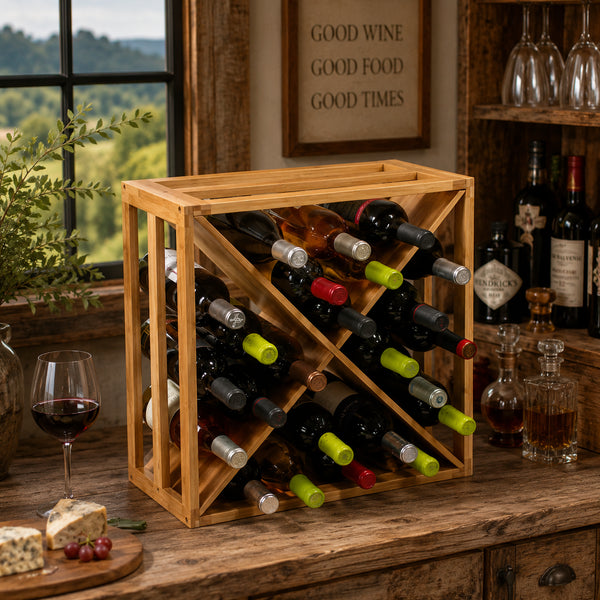 Crisscross Wine Rack