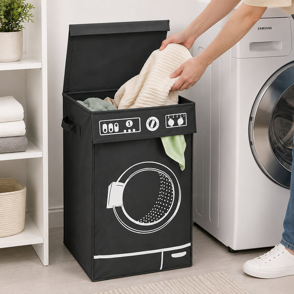 Laundry Bin Lavo Grey