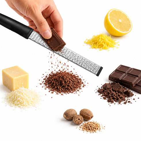 Stainless Steel Handheld Zester & Fine Grater