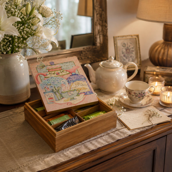 Pastel Decorative Wooden Organizer