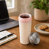 Pastel Pink Double-Wall Thermal Tumbler