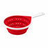 Collapsible 6" Colander -Rd & Wh
