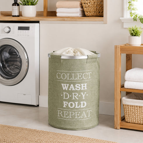 Laundry Bin Ringo Green