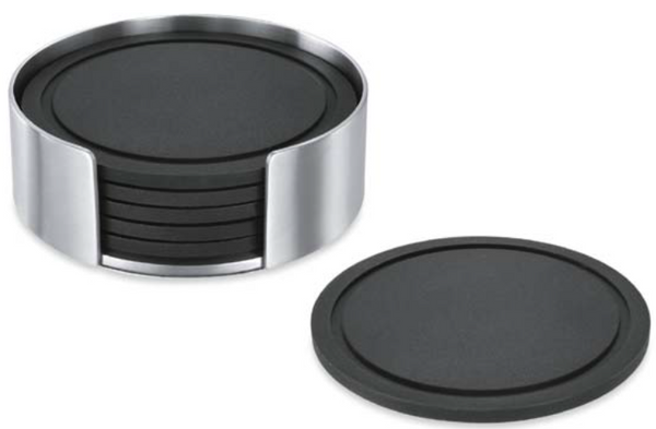 VETRO Coaster Set with Holder