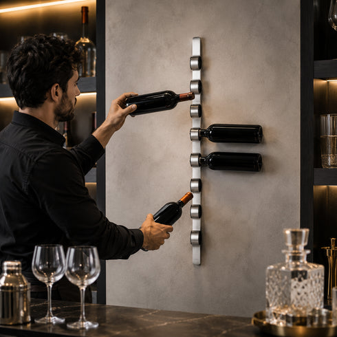 Wall Mounted Wine Rack