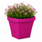 Wave Square Planter- Pink 40 cm