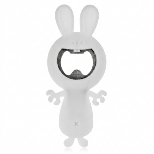 Rabbit Bottle Opener- White
